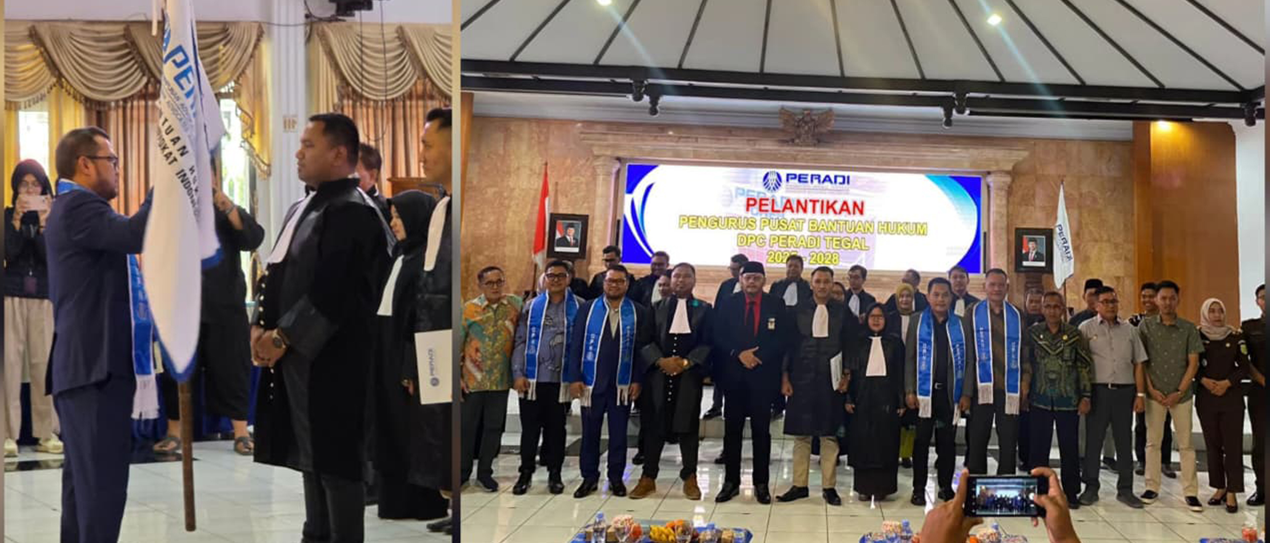 Pelantikan PBH PERADI Tegal